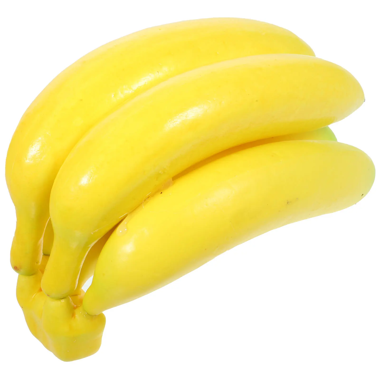 

Stylish Faux Banana Modeling Decor Reliable Long Lasting Bright Color for Various Scenarios Foams Banana