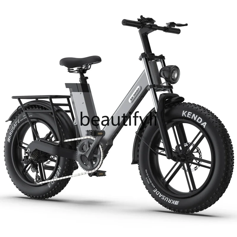 

Electric bicycle battery power all-terrain off-road ATV 20-inch mechanical variable speed mountain bike