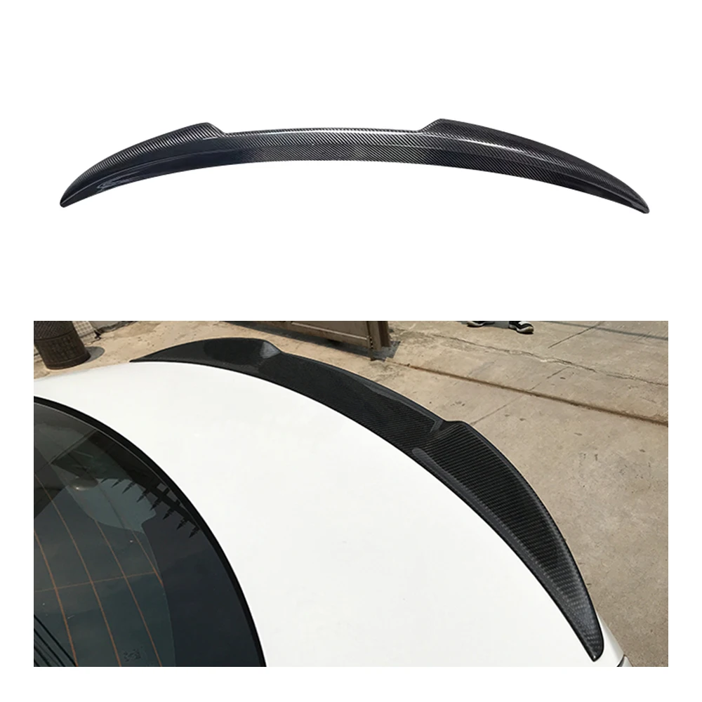 OEM Carbon Fiber Rear Trunk Spoiler Wing Giulia Quadrifoglio Style Bodykit For Alfa Romeo Car Accessories