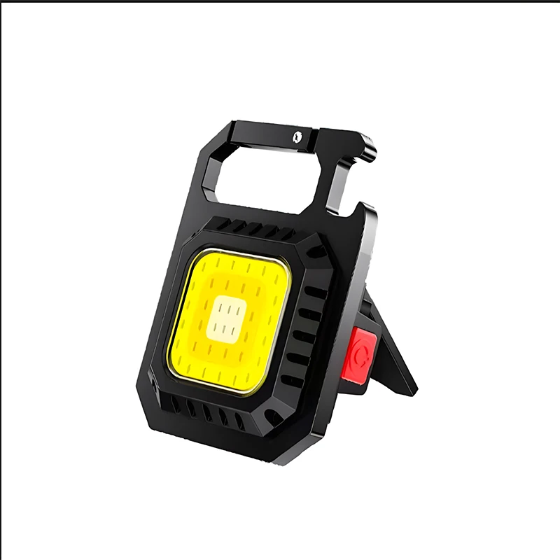 

Outdoor Portable Key Lights USB Mini Keychain Lights High Brightness COB Emergency Lights Multifunctional Outdoor Camping Lights