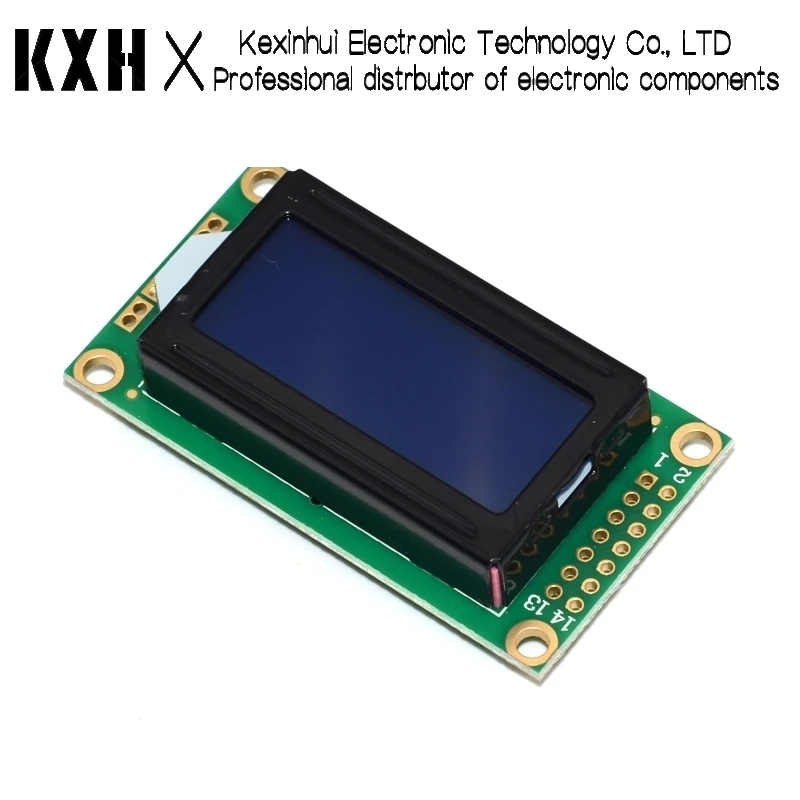 8x2 ЖК-модуля 0802, экран символьного дисплея, синий/желтый, зеленый