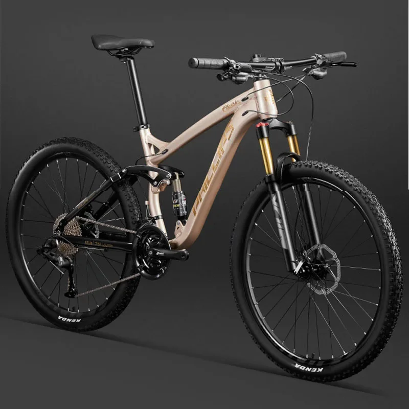 24/26/27.5 inch Downhill Mountain Bike 27/30/33 Speed Soft Tail Bikes Dual Shock Absorber Mountain Bicycle