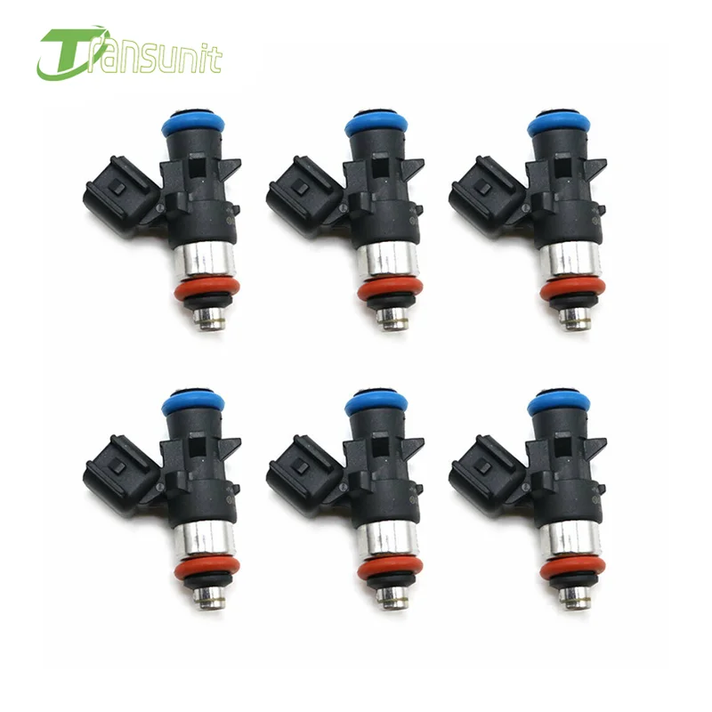 6PCS Fuel Injectors Fits For Bosch Chrysler Dodge Ram Jeep 3.6L 0280158233 5184085AC 5184085AD