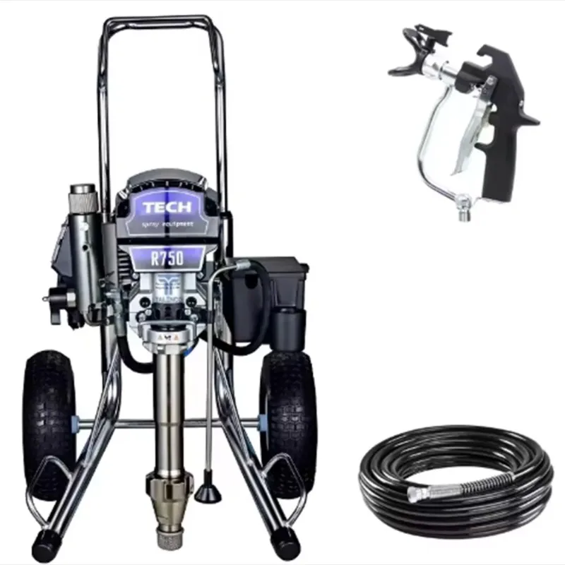 2026 New Model R650  Airless Sprayer Machine  8L/Min Putty Airless Paint Sprayer