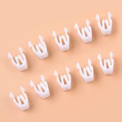 90467-10201 09409-08326 09409-08332 20pcs White Plastic Clips Interior Trim Retaining Clamp Fit for Fiat Suzuki Burgman