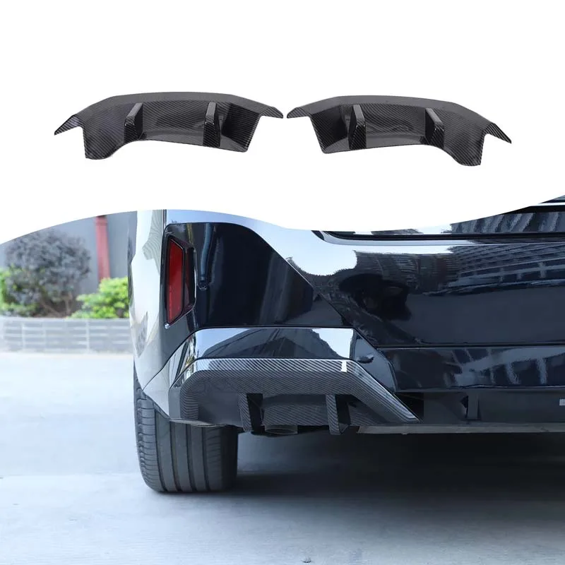 

Для BMW 5 серии G60 M Sport 2024-2025 ABS автомобильный задний бампер, спойлеры на заднюю часть горла, наклейка на рамку, автомобильные аксессуары