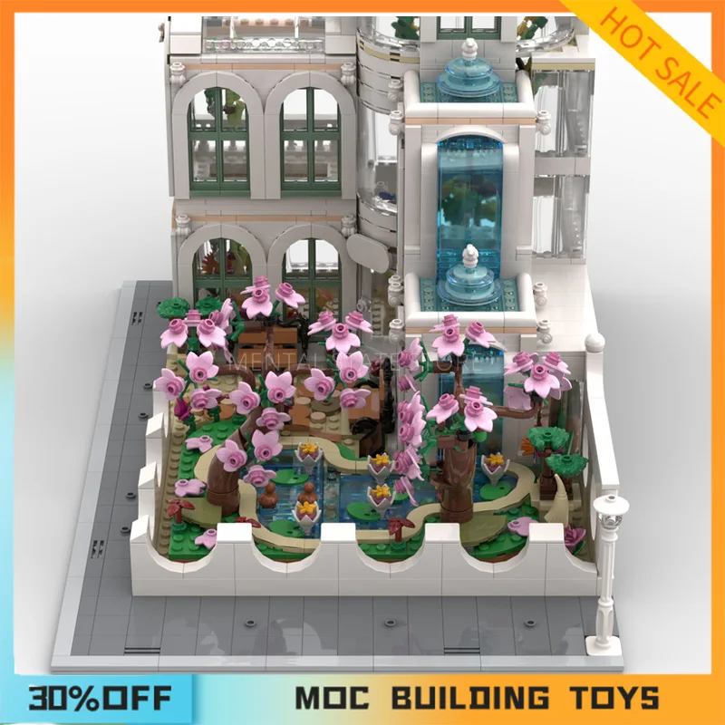 2241PCS Customized MOC Botanical Garden Building Blocks Technology Bricks DIY Creative Assembly Education Toys Holiday Gifts