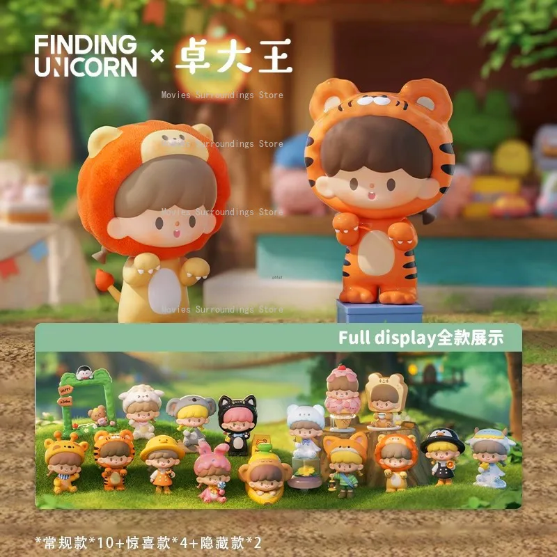 

Finding Unicorn Zzoton Naughty Animal City Series Blind Box Kawaii Anime Action Figure Girl Birthday Gift Fans Toy Mystery Box