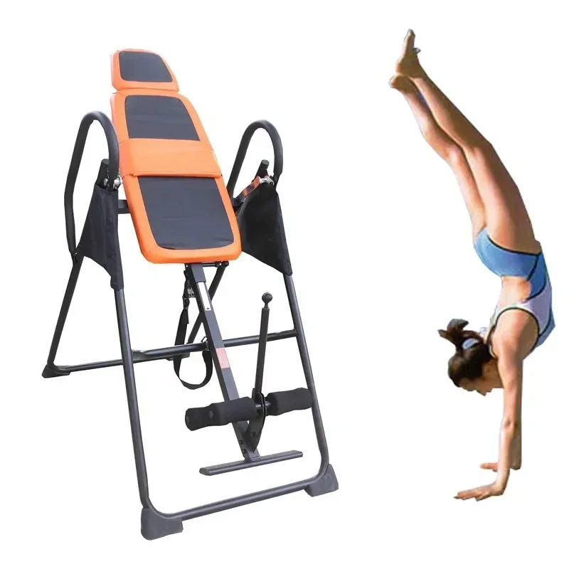 

Back Pain Relief Body Balance Handstand Gym and Foldable Inversion Table