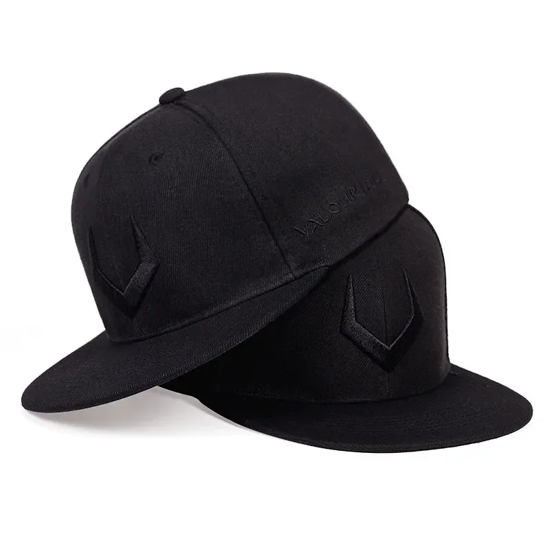 Unisex 3D Bull Horn Embroidery Hip-hop Hats Spring Autumn Outdoor Adjustable Casual Baseball Caps Sunscreen Hat
