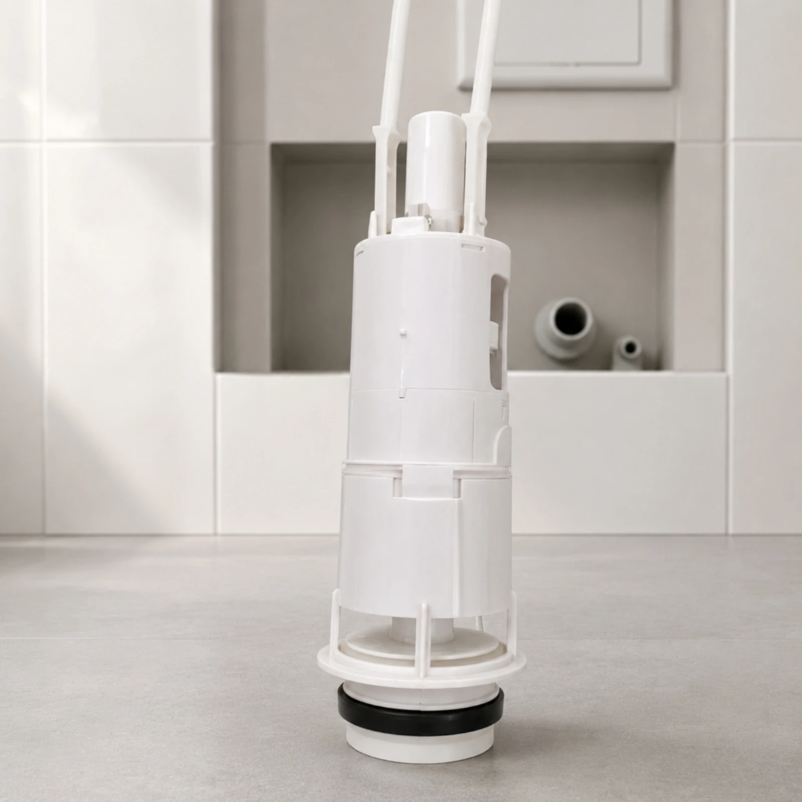 Concealed Cistern Valve Sealing Seal Toilet Drain Valve Concealed Cistern Drain Pipe Mounting Structure Bathroom Hardware