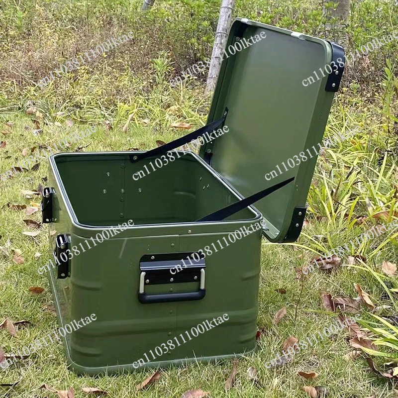 Outdoor Aluminum Camping Aluminum Alloy Storage  A Must-have Large Storage Box for Outdoor Self-driving Tours