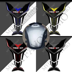 Motorcycle For Triumph TRIDENT660 TRIDENT 660 fuel tank decoration protection knee pad sticker sticker logo kit