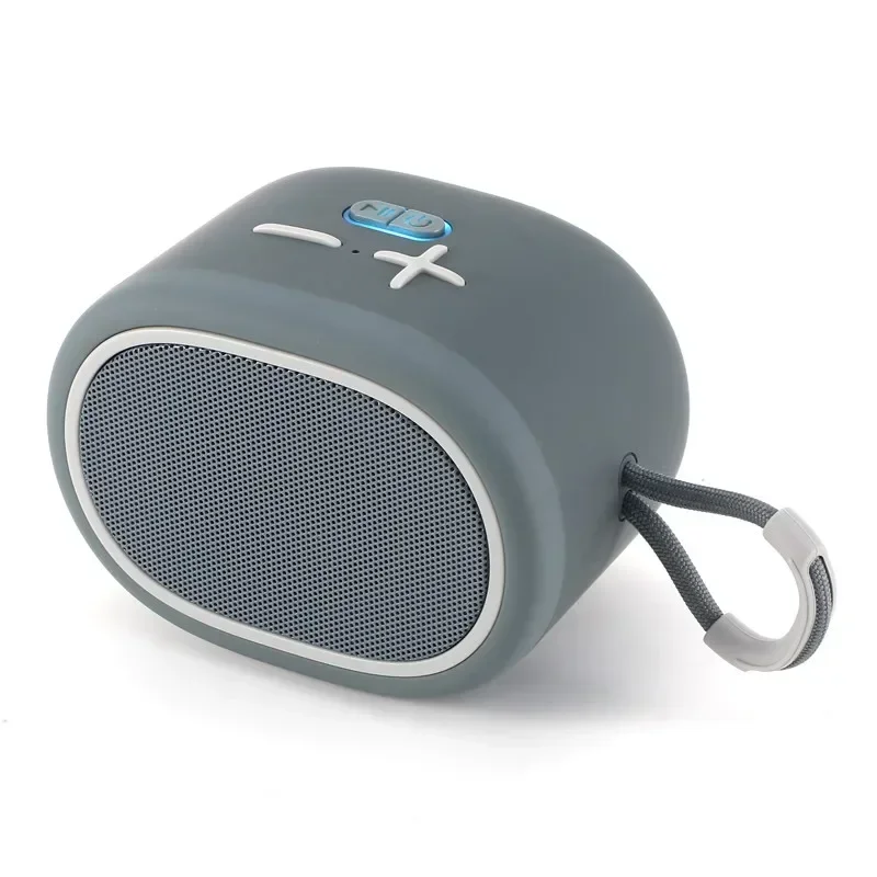 

2024101521ortable subwoofer desktop colorful steel gun Bluetooth mini speaker