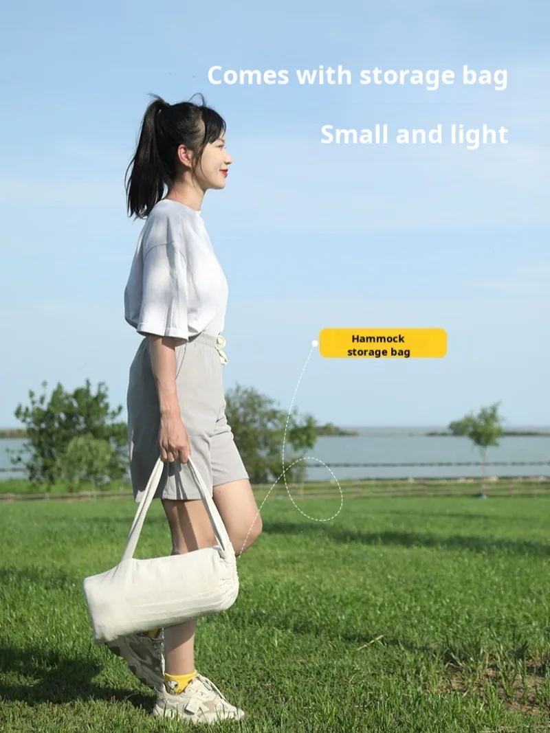 أرجوحة منزلية خارجية مقاومة للتآكل، أرجوحة صيفية من قماش أكسفورد السميك #5