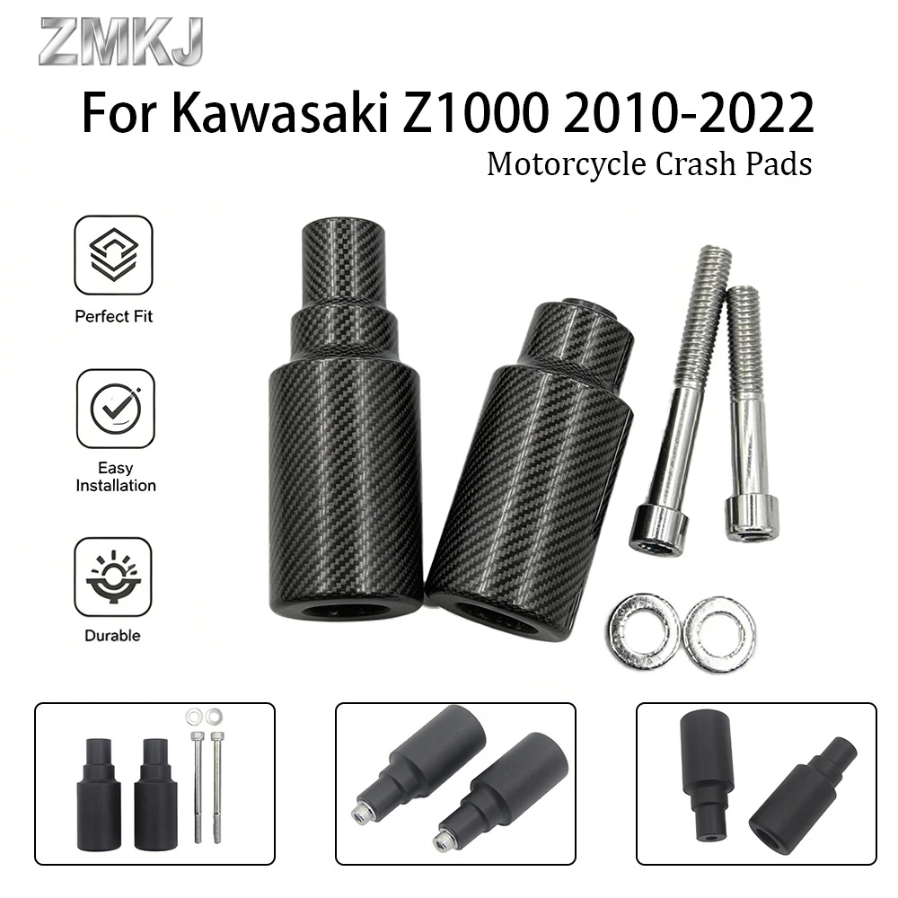 For Kawasaki Z1000 2010-2022 Z1000R 2017-2021 2022 Frame Slider Crash Pads Falling Protection Protector Motorcycle Accessories