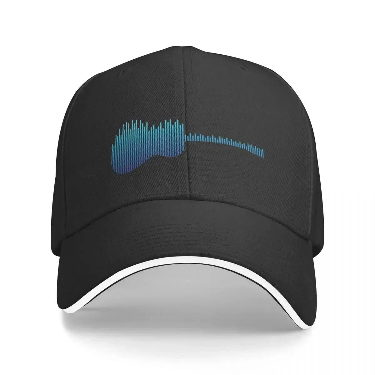 Acoustic Guitar Sound Waves Baseball Cap derby hat Fluffy Hat Hat Hip Hop Ladies Men's