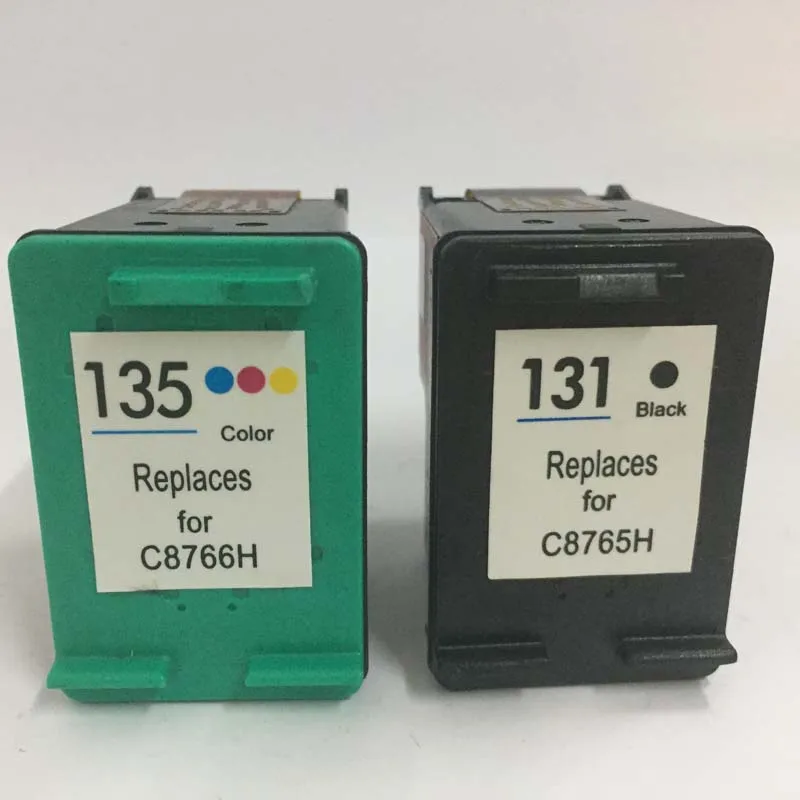 for HP 131 135 Ink Cartridge For HP Deskjet 2573 2613 8753 PSC 1600 1613 2350 5743 printer