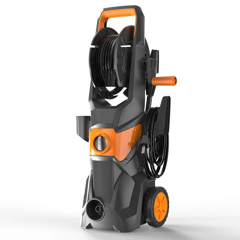 Portable Professional 3000PSI Heavy   High Pressure Washer Three Cylinder Pump 110V  Durable Car Cleaning Machine