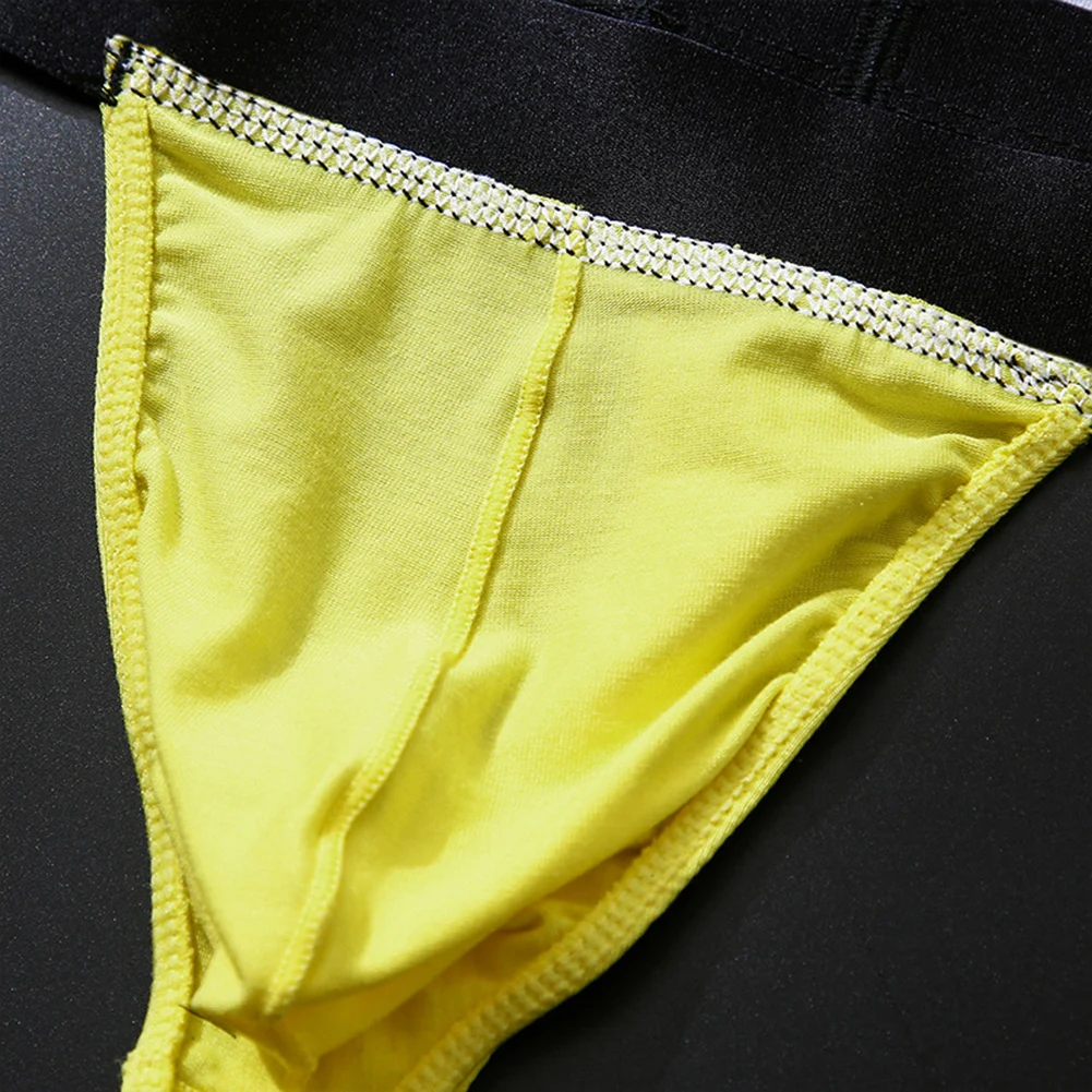 ملابس داخلية منتفخة، ملابس داخلية مريحة للنادي، ملابس داخلية يومية مريحة لجميع المواسم بلون سادة على شكل حرف G #3