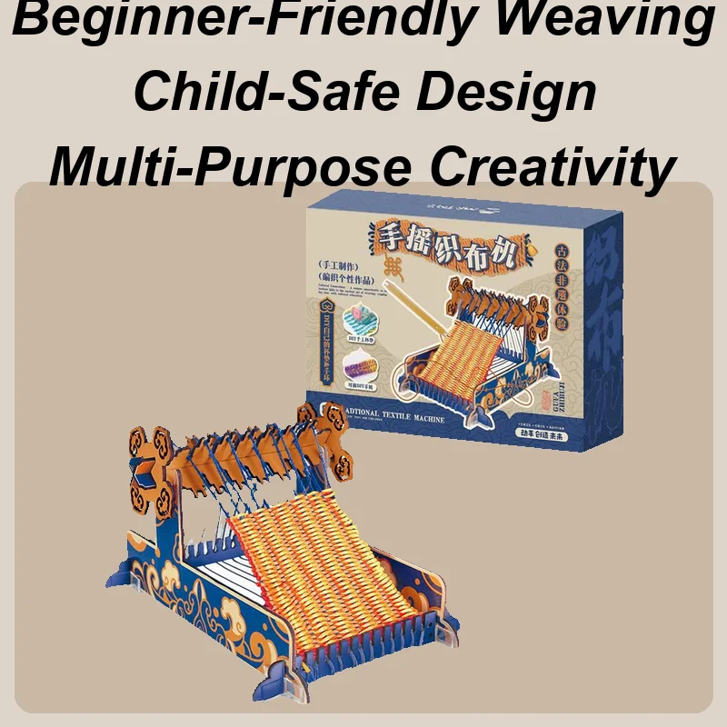 Weaving Toy Crafts Potholder Loops Knitting Activity Educational Toys Art Supplies For Making Pet Scarves Coasters Mobile Phone