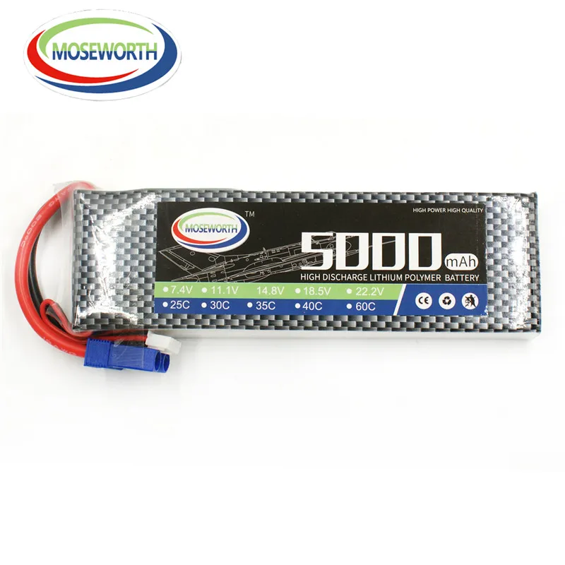 11.1v 3S 2S 7.4v 1300 1500 1800 2200 3000 4200 5000mah Radio-controlled Aircraft Model Power Lithium Battery XT60 PLUG