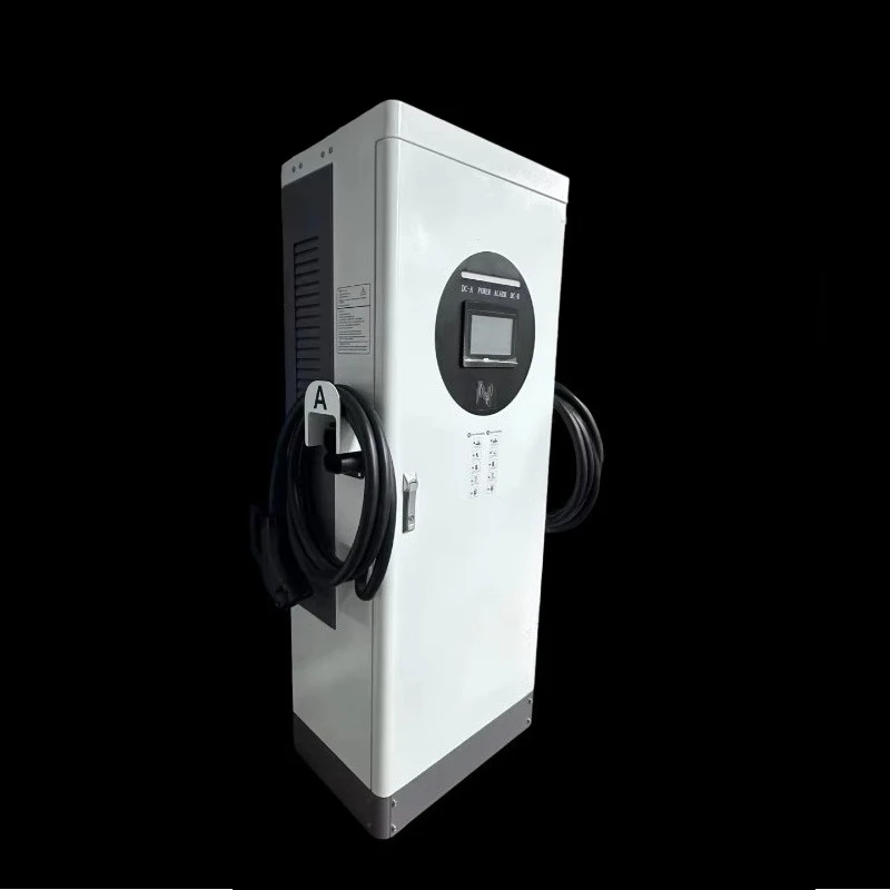 

New 120kw Electric Vehicle Charging Station DC Charging Pile with CCS2 CHAdeMO Ev DC Charger Floor-Mounted Charging Piles