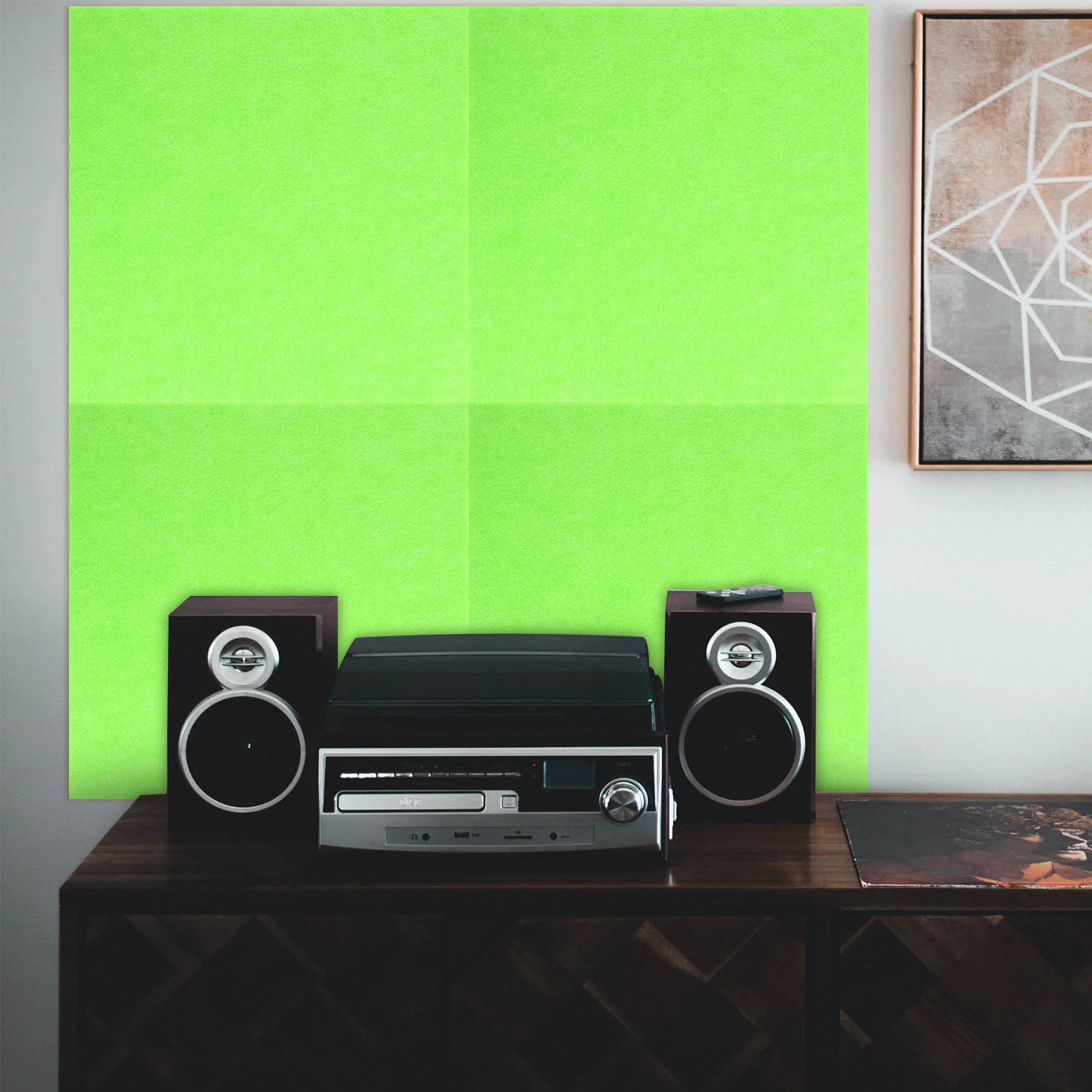 5 قطعة عازل للصوت الموسيقى ورأى ل Ktv غرفة مكتب Ktv الصوتية مفيدة ورأى لوحة الجدار الديكور مجلس لوحة #4