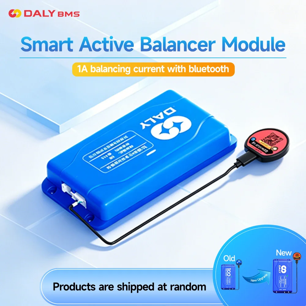 Daly active balancer 1A 4s 8s 7s 16s 12v 24v 36v bms 10s 36v lifepo4 Li-ion with bluetooth BT Equalizer