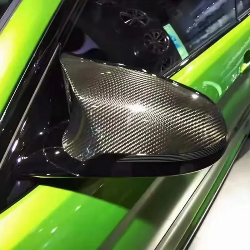 

p High-quality Real Carbon fiber rear view mirror case cover Auto Parts