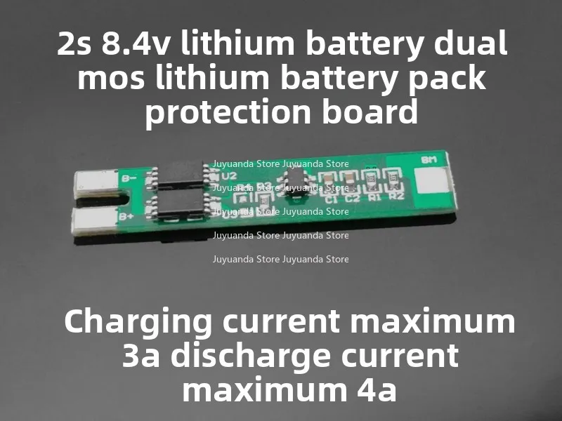 2 Strings of 7.4V 8.4V4A Lithium Battery/polymer 18650 with Spot Welding Plate Dual MOS Lithium Battery Pack Protective Plate