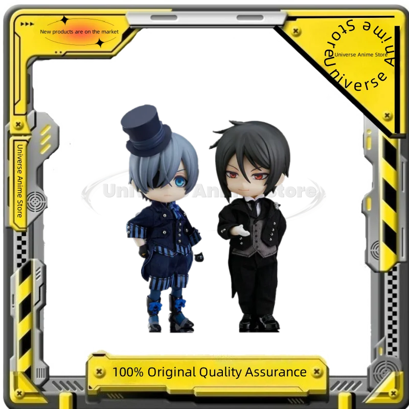 

In Stock Original Genuine Orange Rouge GSC Sebastian Michaelis Ciel Phantomhive Model Animation Character Action Toy 14CM