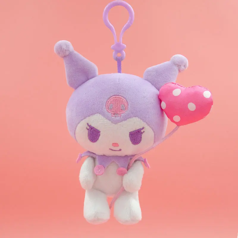 

Симпатичная кукла Kuromi почтовый кукла Hangyodon брелок для девочек мультяшный автомобиль креативная искусственная Милая женская сумка аксессуары