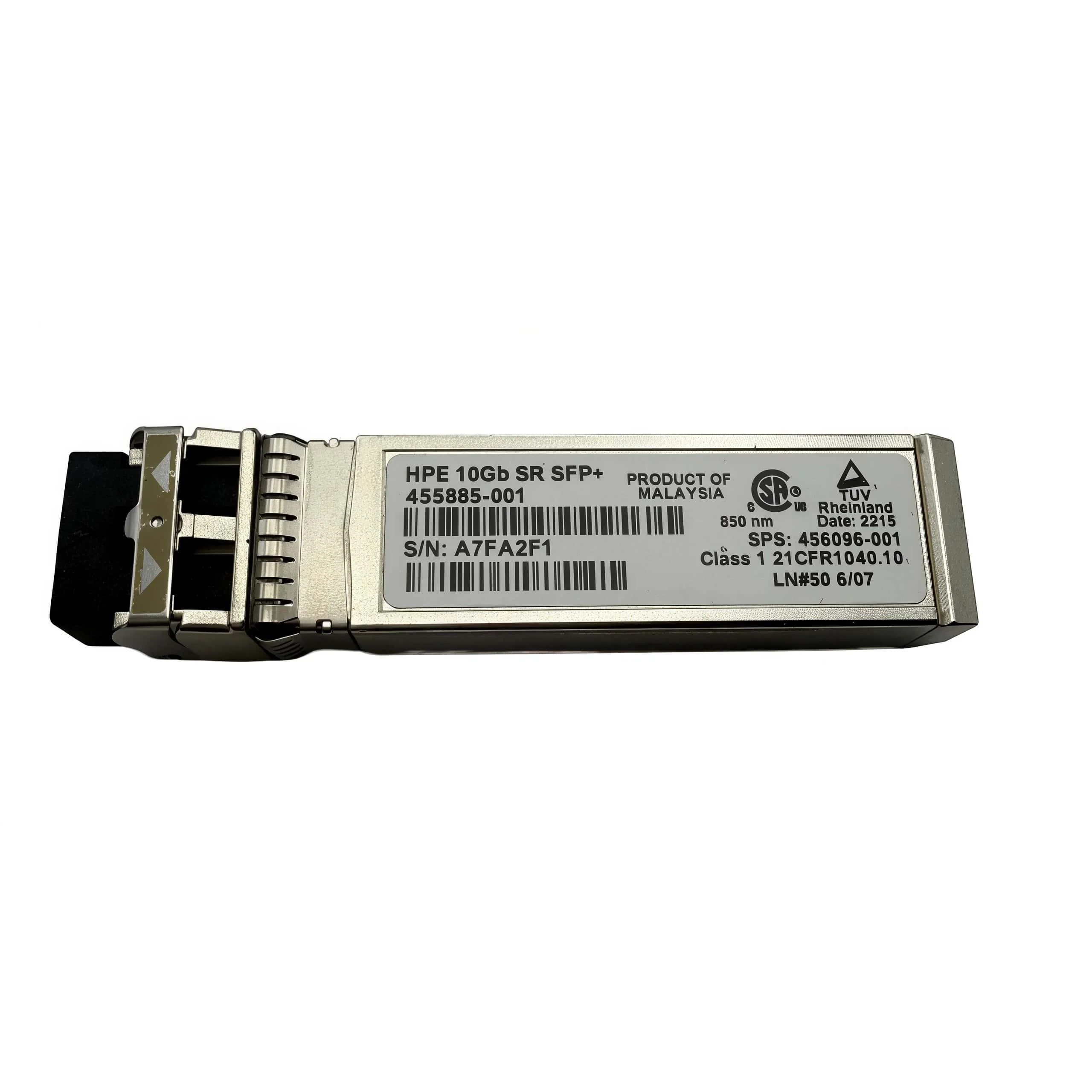 Original For HPE 455885-001 10Gb SR SFP+ Transceiver 850nm 300m MMF LC Optical Module Server Switch Data Center Adapter