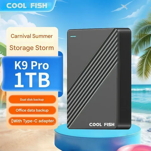 게임용 200MB/s USB3.0 휴대용 HDD - 초고속 외장 하드 드라이브 OTG 지원 PC/휴대폰/태블릿 플러그 앤 플레이 범용 스토리지 1