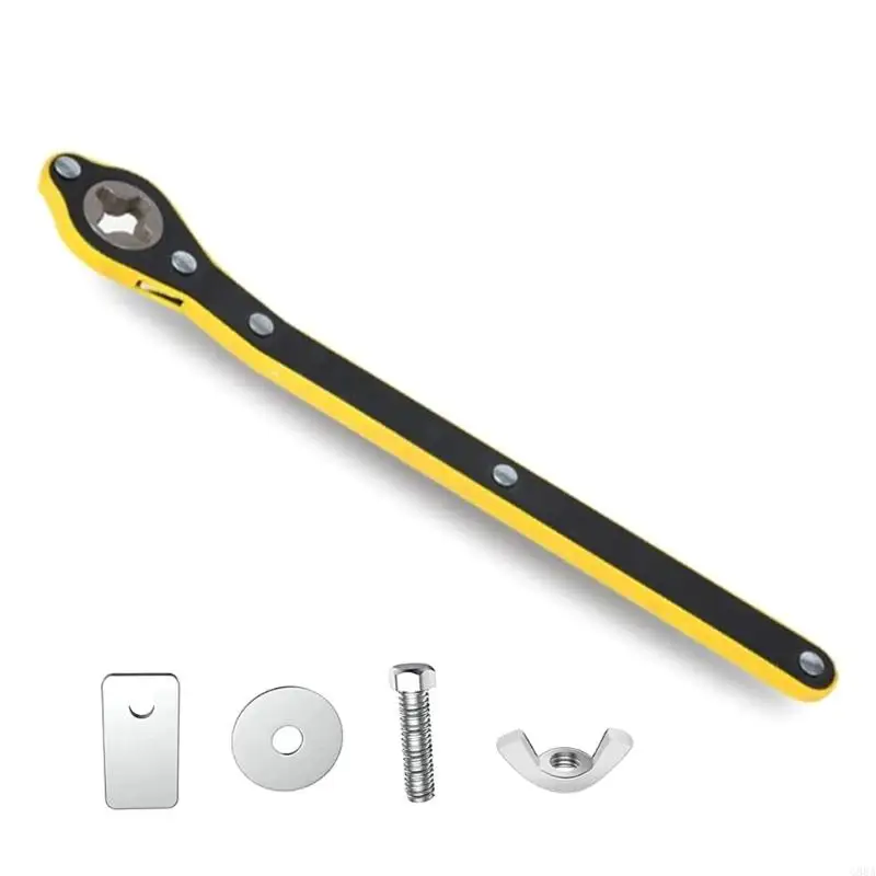 G88A Universal Car Lug Wech Ratchetschlüssel Easy Reifenrad Reparaturwerkzeug