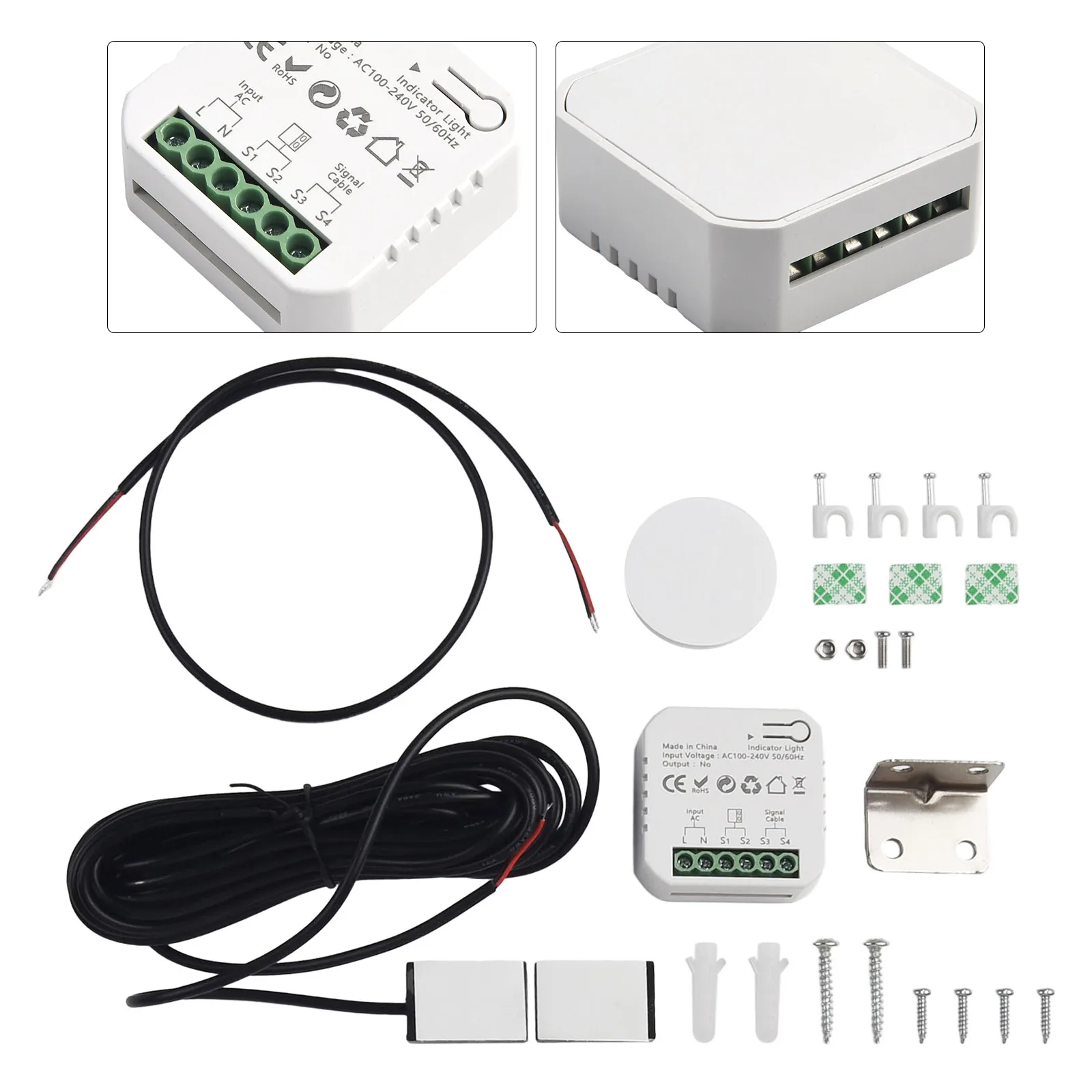 WIFI Door Door Controller for Smart 46*46*18mm Family Sharing for Real Time Updates And Practical High Quality WIFI