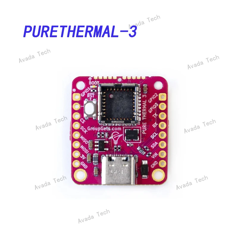 PURETHERMAL-3 Lepton® Camera Modules - Thermal Imaging, Infrared (IR) Sensor Evaluation Board