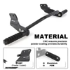 オートバイ鋼サブケージスタントケージ後部乗客フットペグクラッシュバーエンジンガードヤマハ MT-09 MT09 MT 09 SP 2021 2022 2023 2