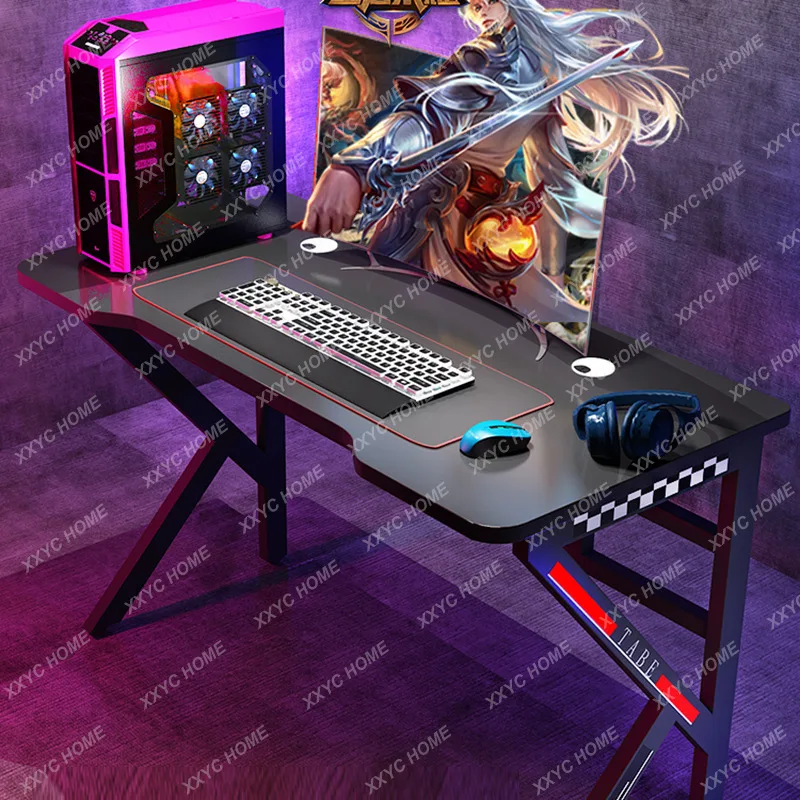 Computer Table and Chair Desktop E-Sports Table Home Bedroom Desk