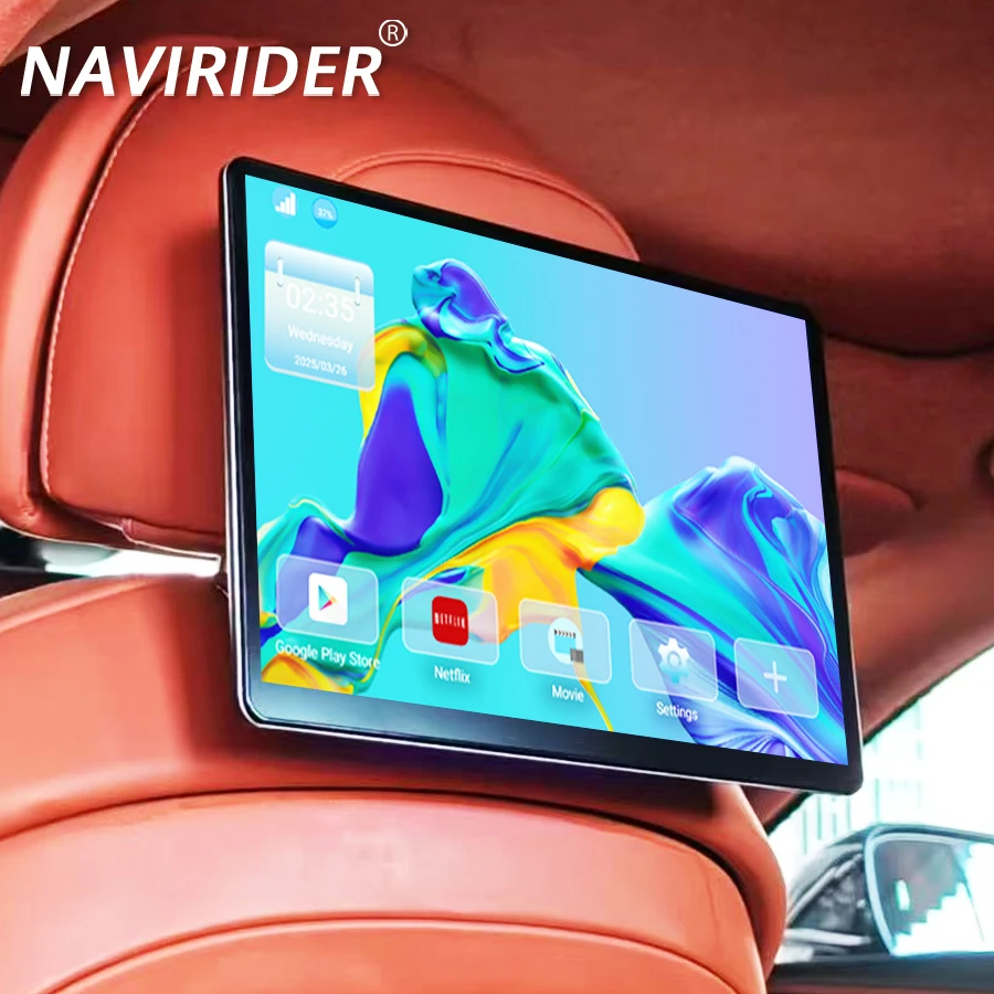 

13.3inch Monitor Car Rear Seat Entertainment System for Bentley Porsche 2K Touch Screen Android Multimedia Video Player