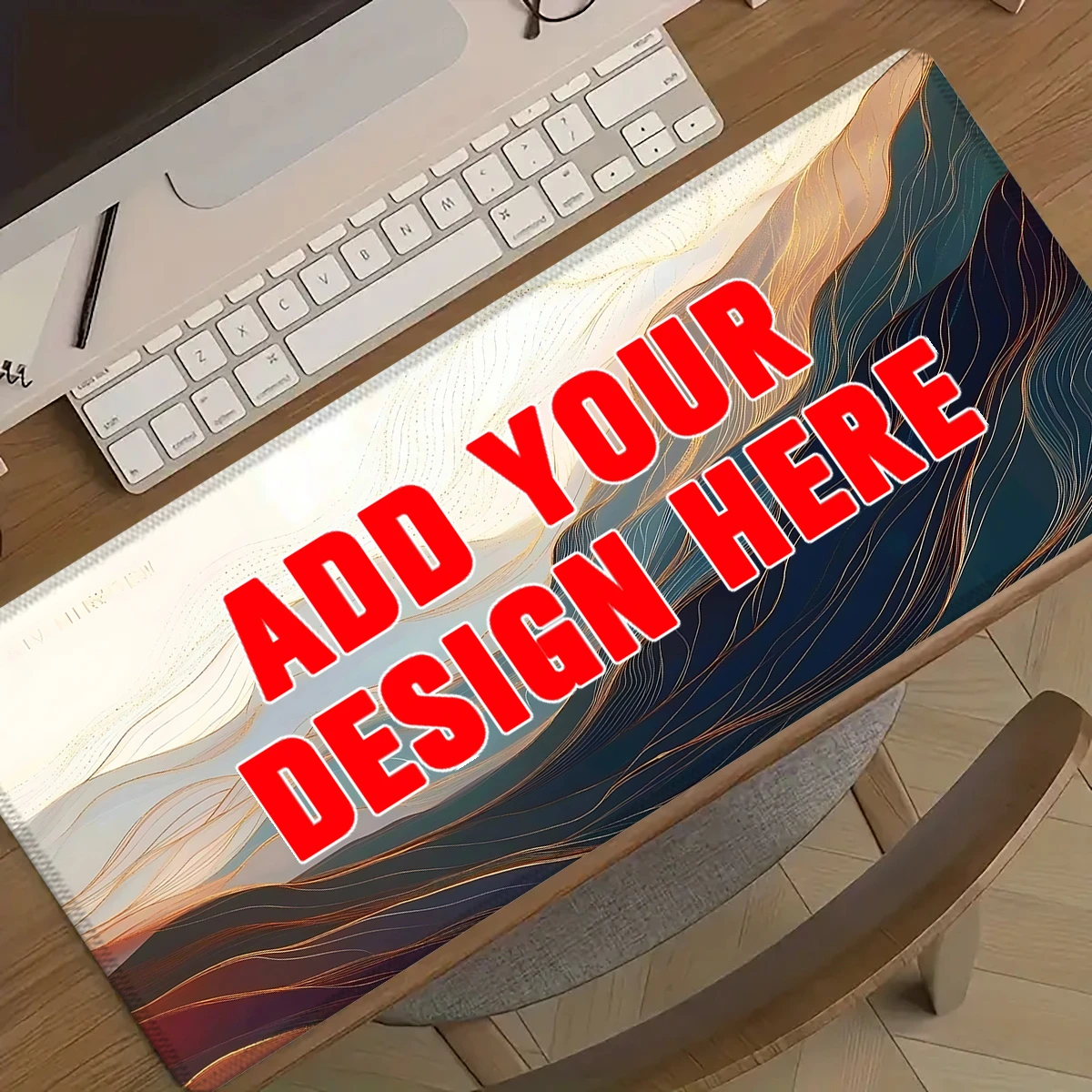 แผ่นรองโต๊ะทำงานแบบมีรูปภาพส่ว - Gaming Desk Mat บทวิจารณ์และราคา