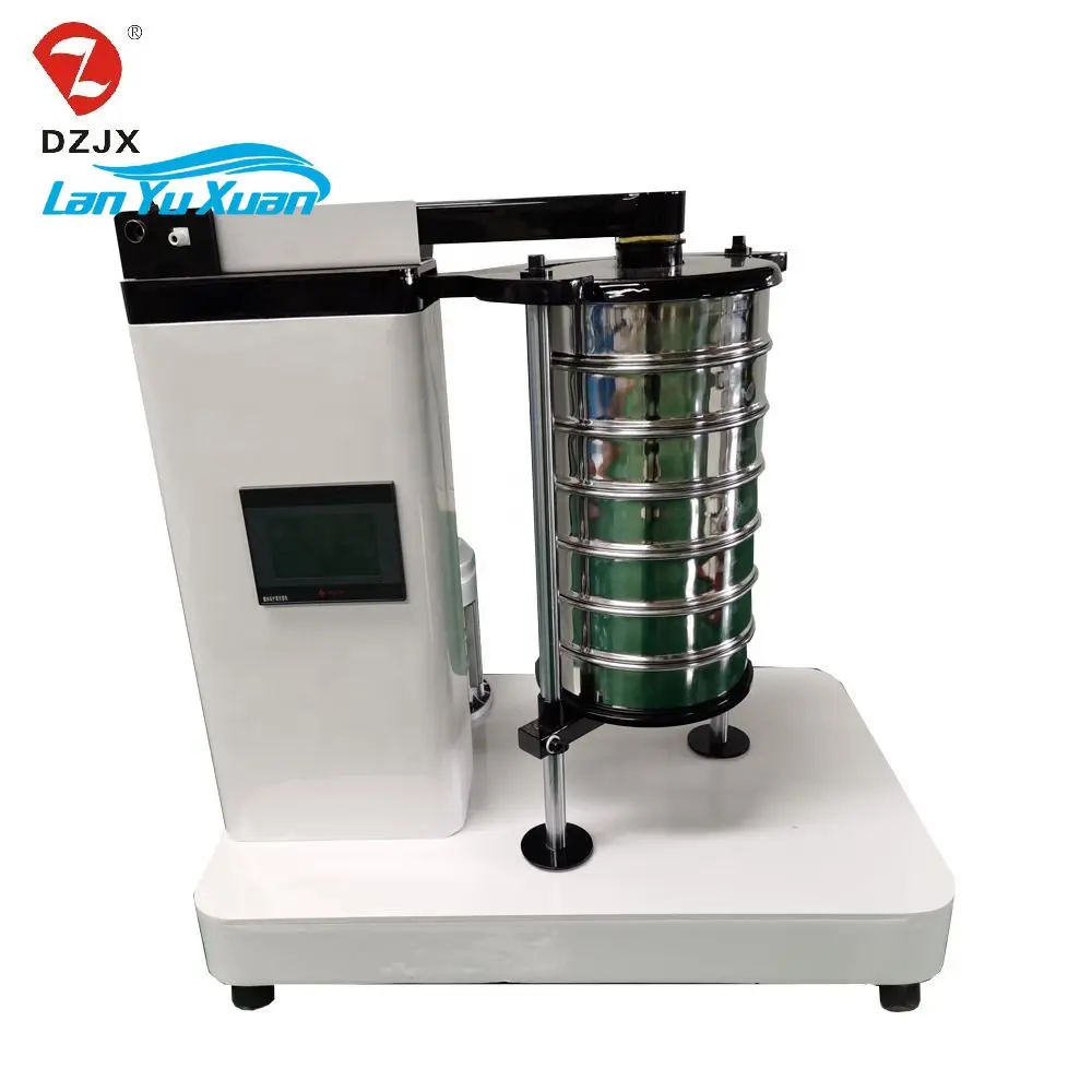 DZJX Iso Hot Xxnx Large Capacity Slap Rotap Test Sieve Shaker Equipment Supplier/Lab Test Sieves With Catch Basin And Cover