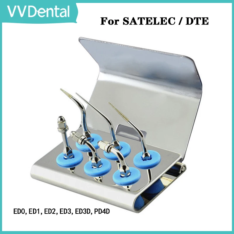 

VVDental Ultrasonic Scaler Tips Endodontics Tips KIT Compatible With SATELEC / DTE