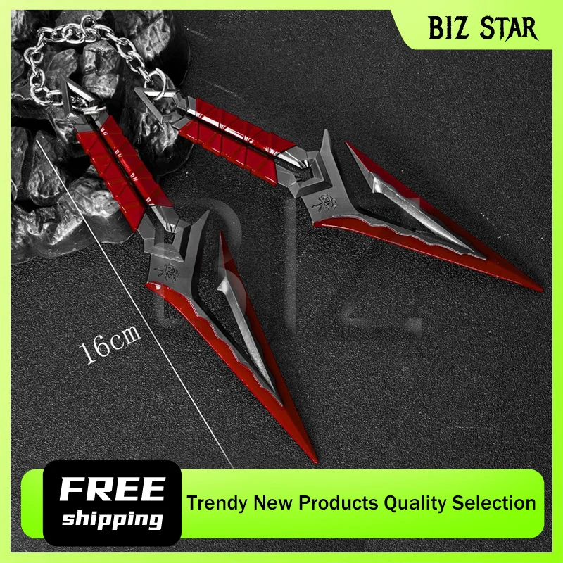 16cm/6.29in Valorant Kuronami No Yaiba Level Ninja Weapon Model Game Peripherals Katana Knife Desktop Ornaments Crafts Boy Toys