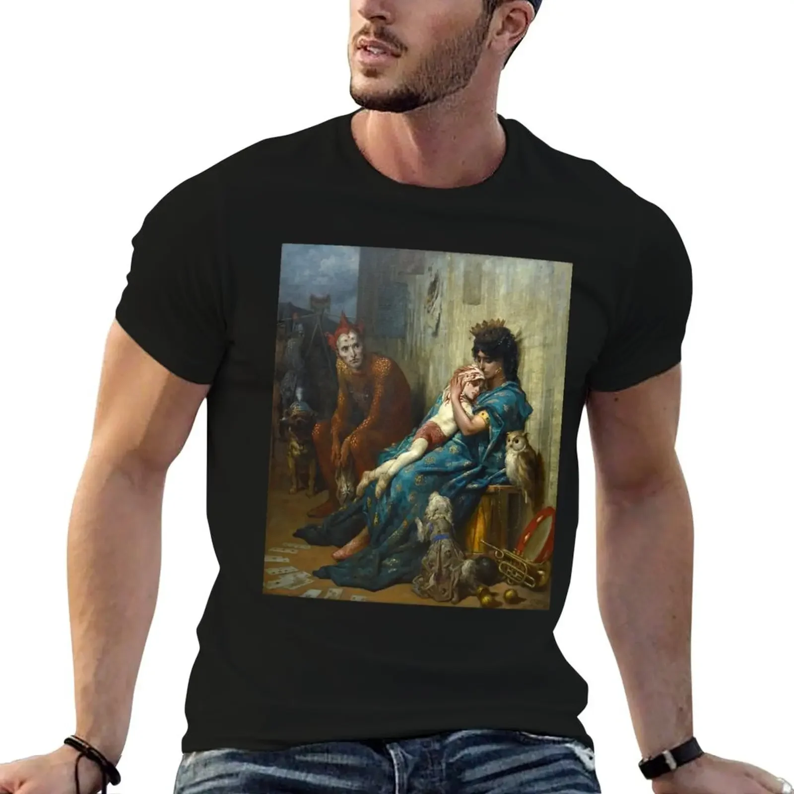 The Acrobats - Gustave Dore T-Shirt baggy shirts man t shirt anime figures sublime tshirts for men