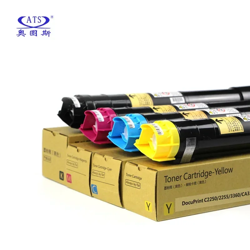 4PCS/Set DCC2250 Toner Cartridge For Xerox Docu Print C2250 C2255 C3360 Compatible Phaser 7500 Toner Powder Sambo e-Laser CA3250