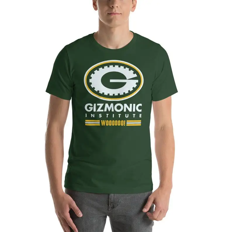 Gizmonic Institute Packers Unisex T-Shirt Combine Fun Printed Shirt Men's And Women's Short Sleeve T-shirts