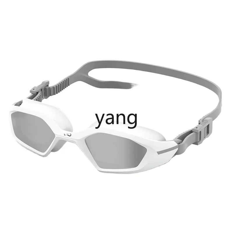 

Yjq Swimming Goggles Waterproof Anti-Fog HD Electroplating Racing Training Swimming Glasses Submersible Equipment