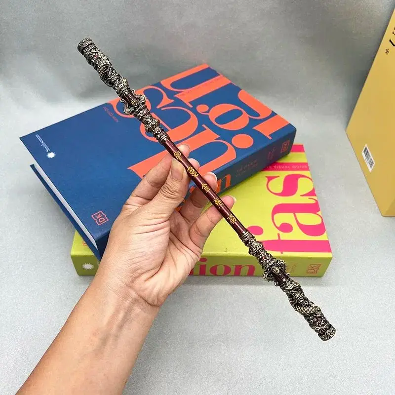 Black Myth: 22/30cm Wukong Ruyi Jingu Bang Monkey King Bar Golden Cudgel Chinese Mythology Metal Weapon Model Replica Craft Toy